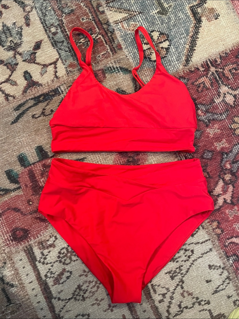 Night Dive Bright Red swim suit